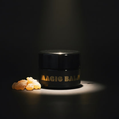 Magic Balm natural nose balm jar with frankincense resin — Frankincense scent variant